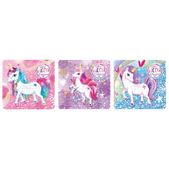 Unicorn Puzzle (3pc) Assorted designs