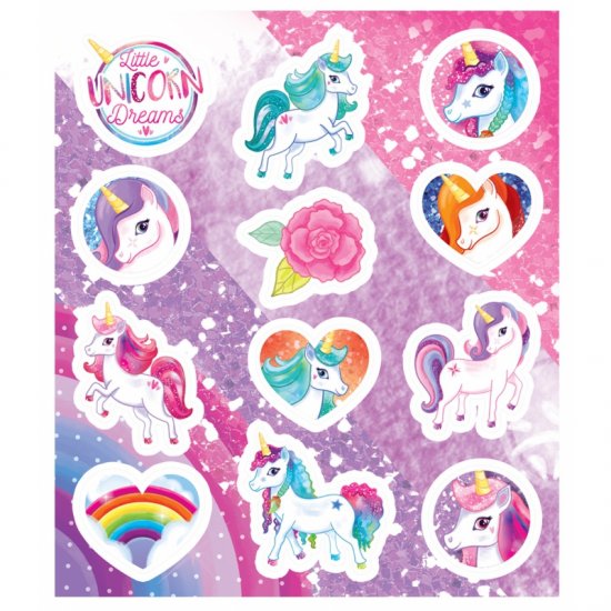 Unicorn Stickers 10X11.5cm