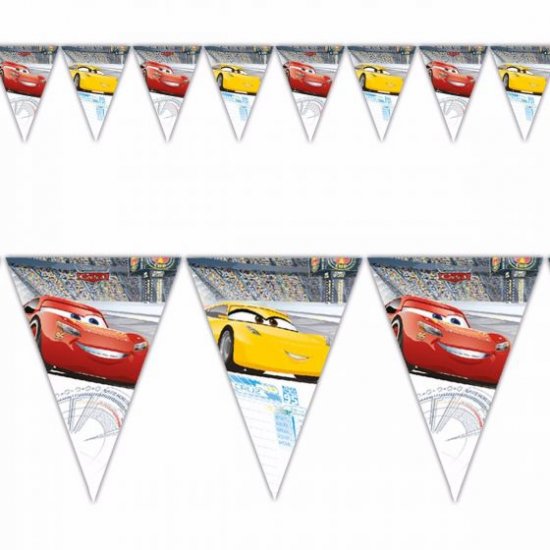 Flag Banner Cars Disney
