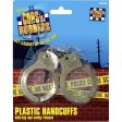 Plastic Handcuffs, Silver