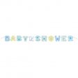 Light Blue Jointed Banner Baby Shower