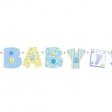 Light Blue Jointed Banner Baby Shower