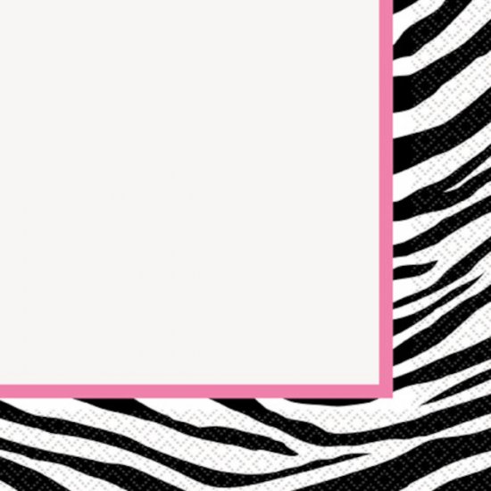 16 napkins Zebra 33X33cm