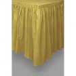 Gold Tableskirt 73cm X 426cm