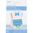 8 Baby Shower Favor boxes blue