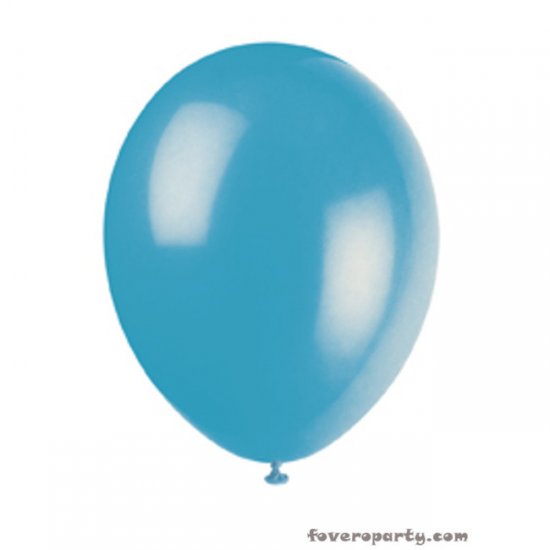 10 Balloons Tirquoise 30cm