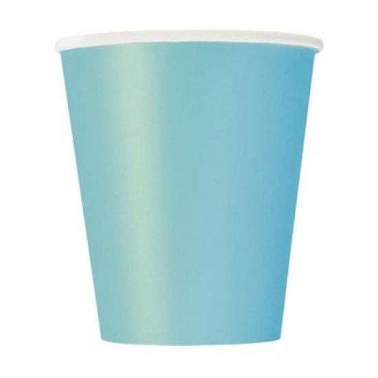 14 Paper Cups Teal 260ml