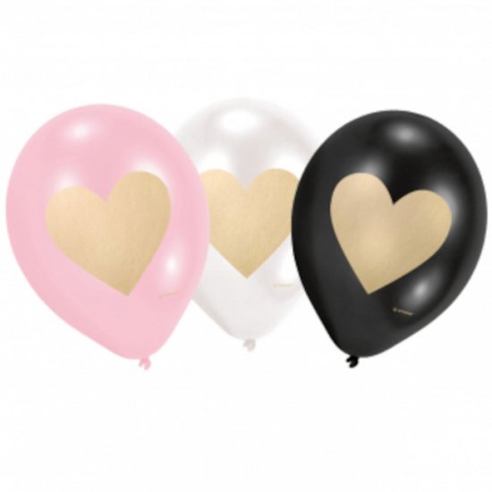 6 Latex Balloons Everyday Love