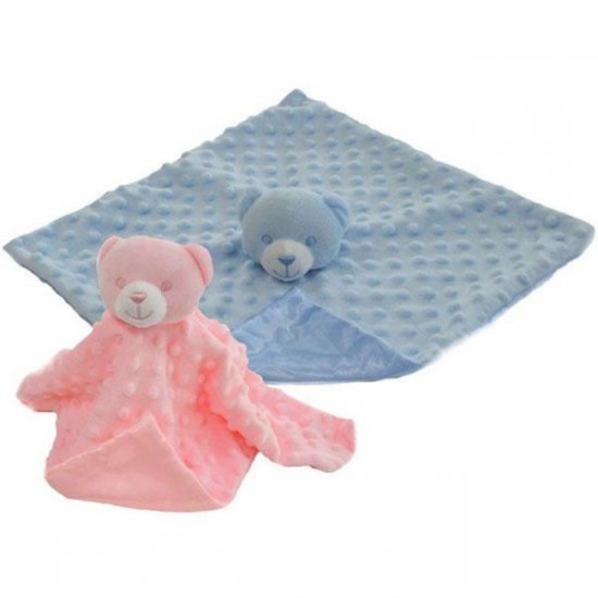 Bear Comforter Pink 35X35cm