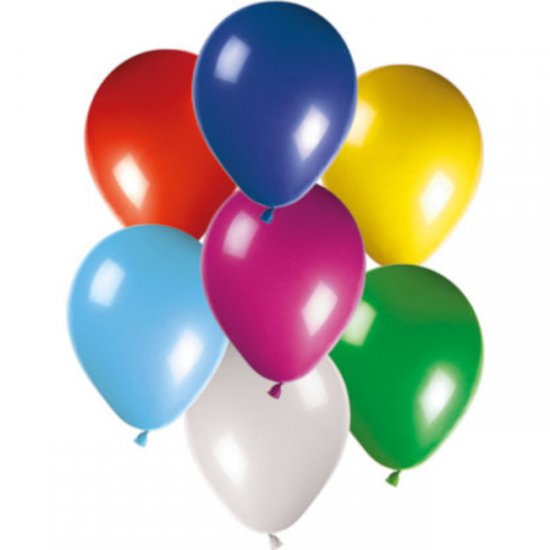 50 Balloons 23cm various colours