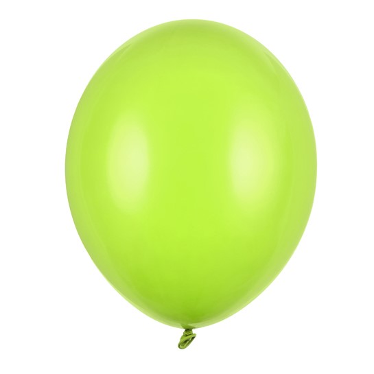 10 Balloons Lime Green 30cm