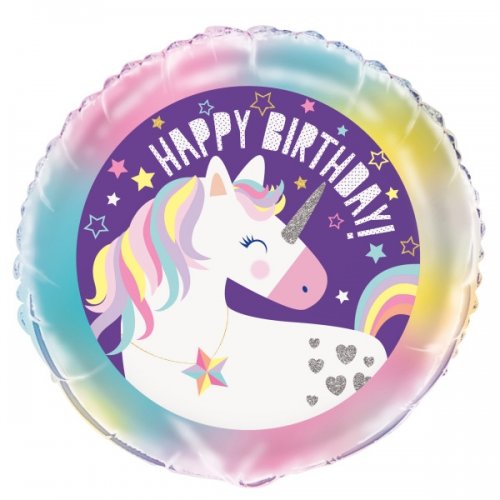 Foil Balloon Unicorn Star 43cm Foil Balloon Unicorn Star 43cm