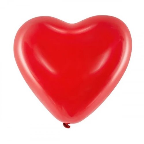 100 Latex Balloons Heart 25cm 100 Latex Balloons Heart 25cm