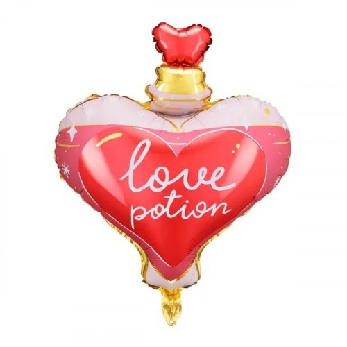 Foil balloon Love potion, 54x66 cm Foil balloon Love potion, 54x66 cm