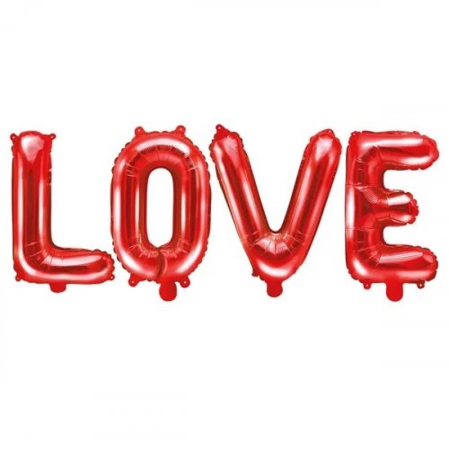 Foil Balloon Love, 140x35cm Foil Balloon Love, 140x35cm