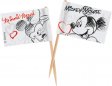 Set Cake Decoration Mickey & Minnie
