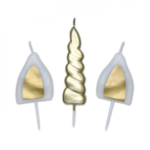 Unicorn Birthday Candles 7cm Unicorn Birthday Candles 7cm