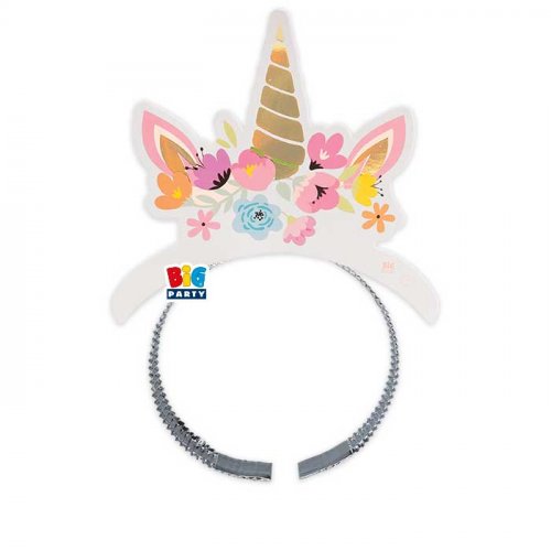 Paper Hairbands Unicorn (4pcs) Paper Hairbands Unicorn (4pcs)