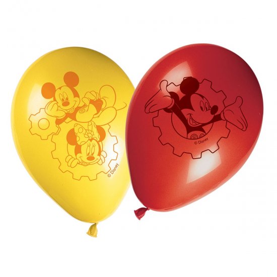 Latex Balloons Mickey Mouse 28cm (8pcs)