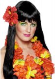 Hawaiian Flower Hair Clip, Red
