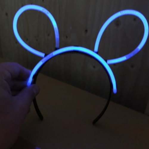 10 Glow Bunny Ears Connectors 10 Glow Bunny Ears Connectors