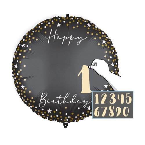 Foil Balloon Happy Birthday 45cm Foil Balloon Happy Birthday 45cm