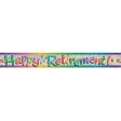Banner Happy Retirement 3.65m