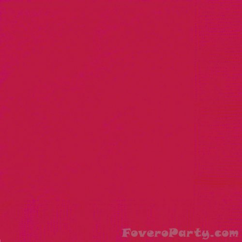 20 Luncheon Napkins Red 33X33cm 20 Luncheon Napkins Red 33X33cm