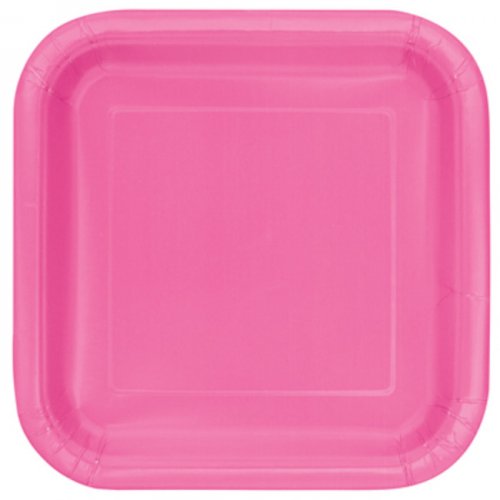 14 Paper Plates Fuchsia 23cm 14 Paper Plates Fuchsia 23cm