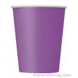 14 Paper Cups Purple 260ml