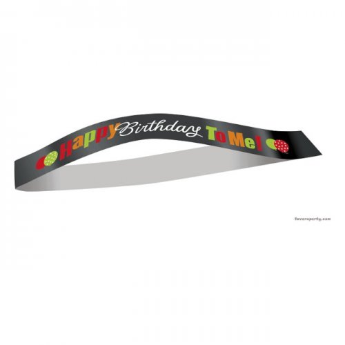 Birthday Satin Sash Birthday Satin Sash