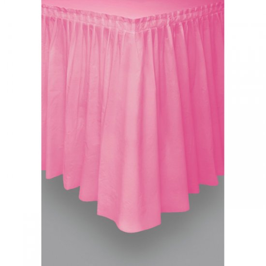 Hot Pink Tableskirt 73cm X 426cm