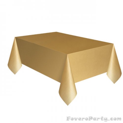 Gold Tablecover 134cmX274cm Gold Tablecover 134cmX274cm