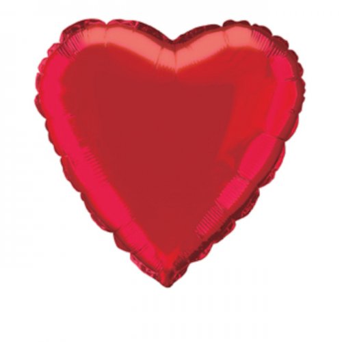 Foil Balloon Heart Red 45cm Foil Balloon Heart Red 45cm