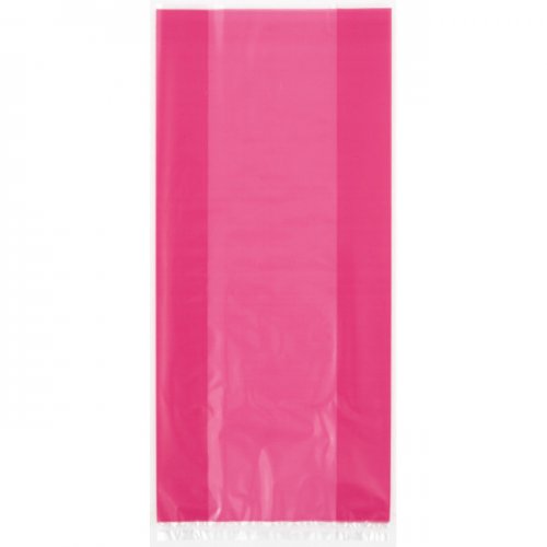 30 Fuchsia Cello Bags with Twist Ties 13cmX29cm 30 Fuchsia Cello Bags with Twist Ties 13cmX29cm
