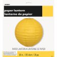 Paper Lantern Yellow 25.4cm