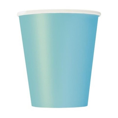 14 Paper Cups Teal 260ml 14 Paper Cups Teal 260ml