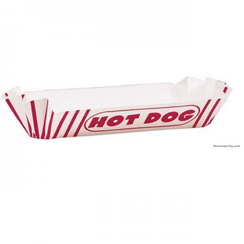 8 Hot Dog paper tray 8 Hot Dog paper tray