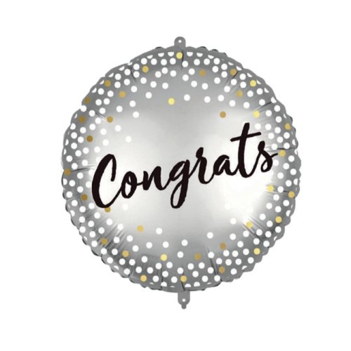 Foil Balloon Congrats 45cm Foil Balloon Congrats 45cm