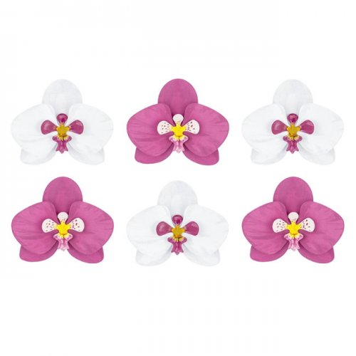 Paper decorations Orchids (6pcs) DIY Paper decorations Orchids (6pcs) DIY