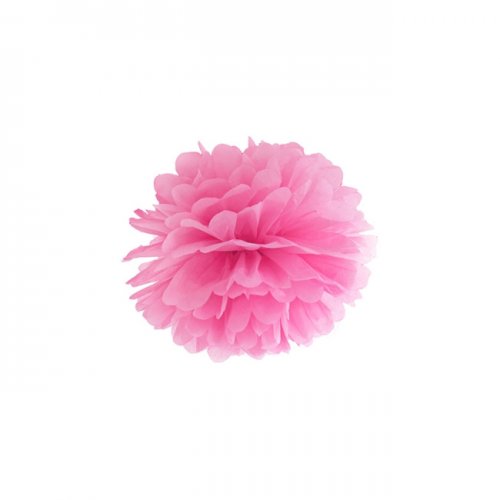 1 Decorative Puff Ball Fuchsia 25cm 1 Decorative Puff Ball Fuchsia 25cm