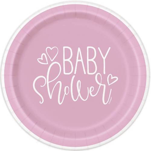 Pink Hearts Baby Shower