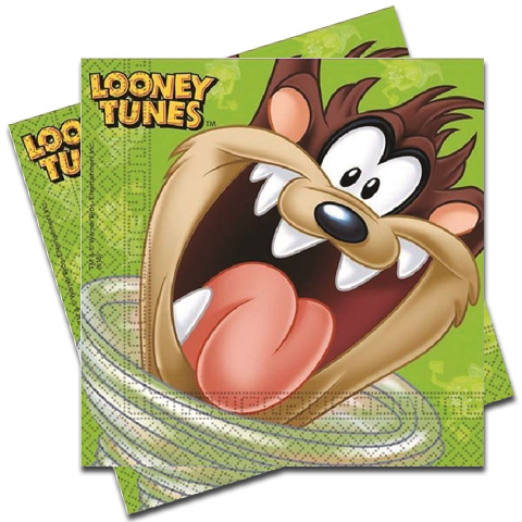 20 Napkins Looney Tunes