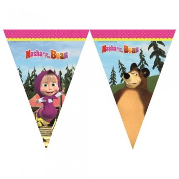 Flag Banner Masha & The Bear Flag Banner Masha & The Bear